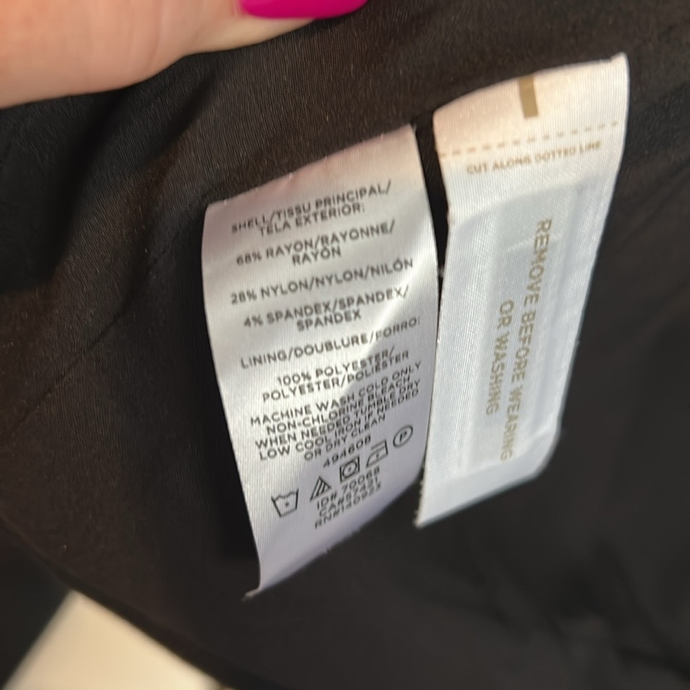 LOFT Women's Black Blazer sz 14 NWT - Picture 6 of 7
